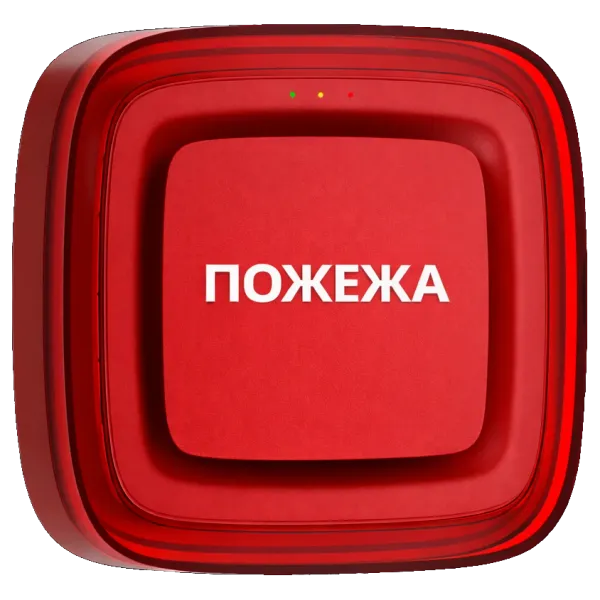 Ajax EN54 FireProtect (Sounder/VAD) red пожежний світлозвуковий "ПОЖЕЖА" Cповіщувач