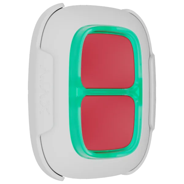 Тривожна кнопка Ajax Superior DoubleButton G3 Jeweller white