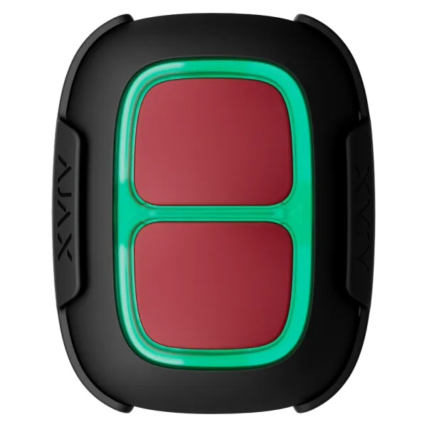 Тривожна кнопка Ajax Superior DoubleButton G3 Jeweller black