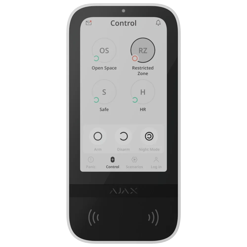 Клавіатура Superior KeyPad TouchScreen G3 Jeweller white