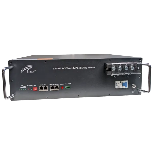 Ritar R-LFP51.2V100AH Акумуляторна батарея з bluetooth та автоматичним вимикачем