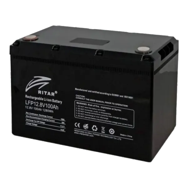Ritar LFP12.8V100AHG24 Акумуляторна батарея з bluetooth