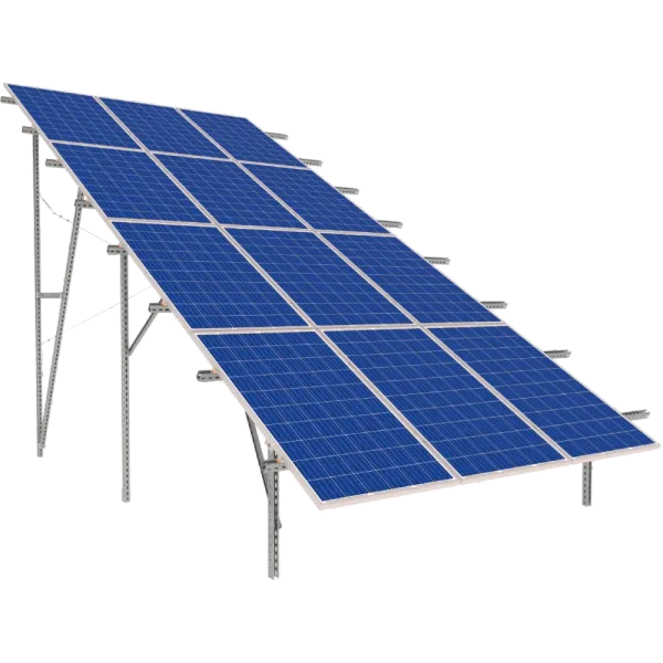 Kripter Domino V3-4 L6200 Кріплення наземної оцинкованої стійки у зборі