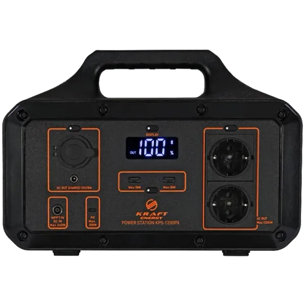 Kraft KPS-1200PX(PGH1000P-S) 1200Вт Портативне джерело живлення