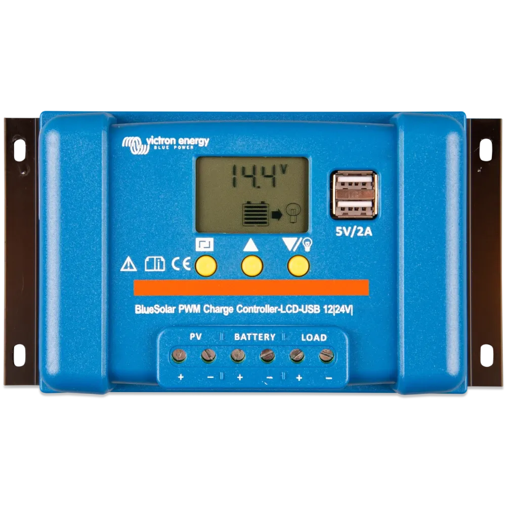 Victron Energy BlueSolar PWM-LCD&USB 12/24-30 Контролер заряду