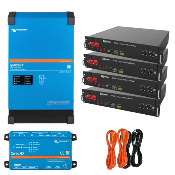 VictronEnergy MultiPlus-II + Dyness 4 кВт 9.6 кВт•год Система безперебійного живлення однофазна
