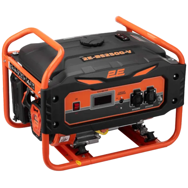 2E 2E-BS2500-V Генератор бензиновий 220В (1 фаза) 2/2.2кВт ручний старт