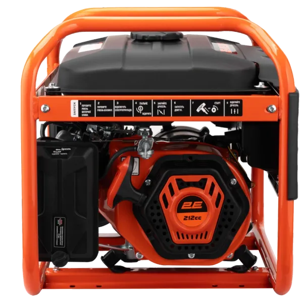 2E 2E-BS2500-V Генератор бензиновий 220В (1 фаза) 2/2.2кВт ручний старт