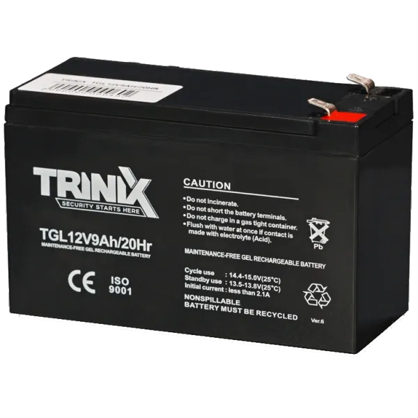 TRINIX GEL Super Charge TGL12V9Ah Акумуляторна батарея