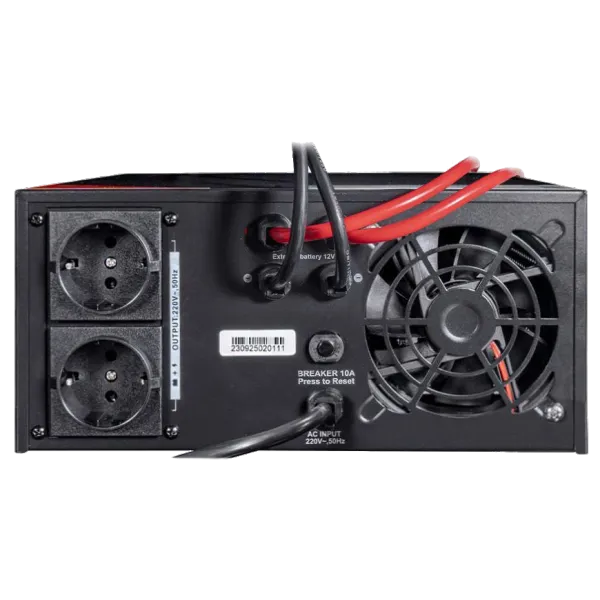 Kraft KRF-AVR600VA/500W-12V Інвертор з ДБЖ