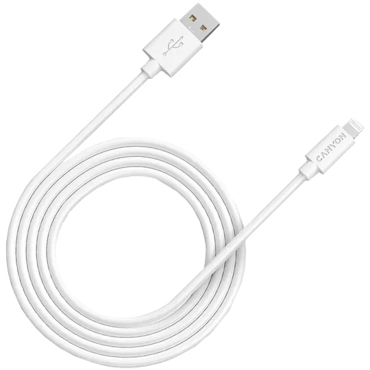 CANYON MFI-12 Кабель Lightning - USB 2м