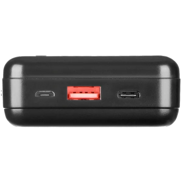2E 20000mAh Geometry PD+QC 3.0 18W black Повербанк