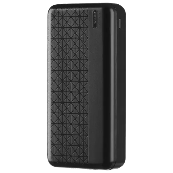 2E 20000mAh Geometry PD+QC 3.0 18W black Повербанк