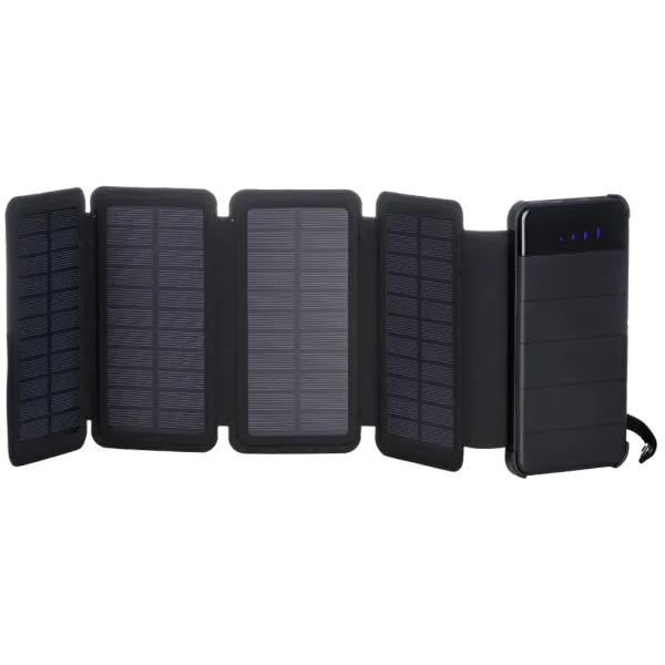 2E Solar 8000mAh Black Повербанк