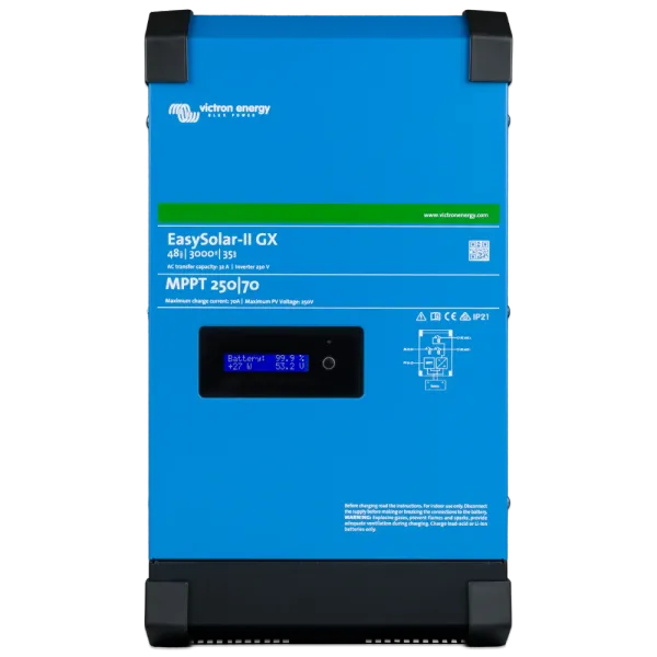 Victron Energy EasySolar-II GX 48/3000/35-32 MPPT 250/70 сонячний однофазний чиста синусоїда Інвертор