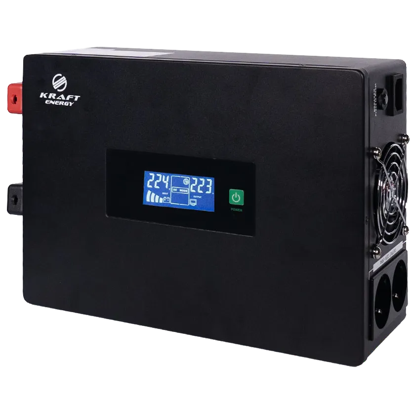 Kraft KRF-SAVR1000VA/1kW-12V Інвертор високочастотний
