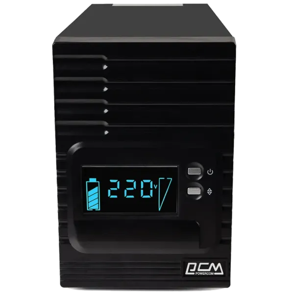 Powercom SPT-1000-II LCD IEC Джерело безперебійного живлення
