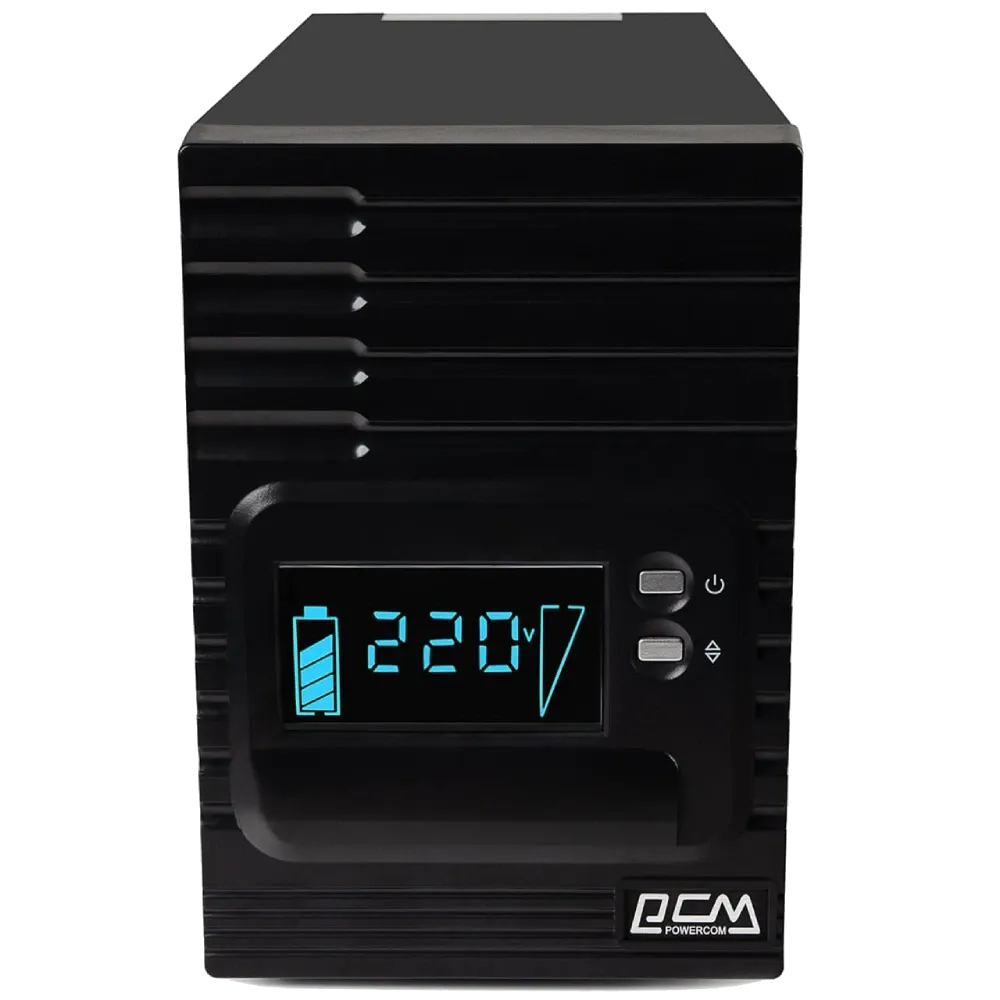 Powercom SPT-1000-II LCD IEC Джерело безперебійного живлення