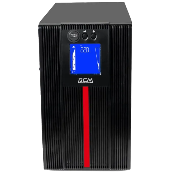 Powercom MAC3000 IEC LCD Джерело безперебійного живлення