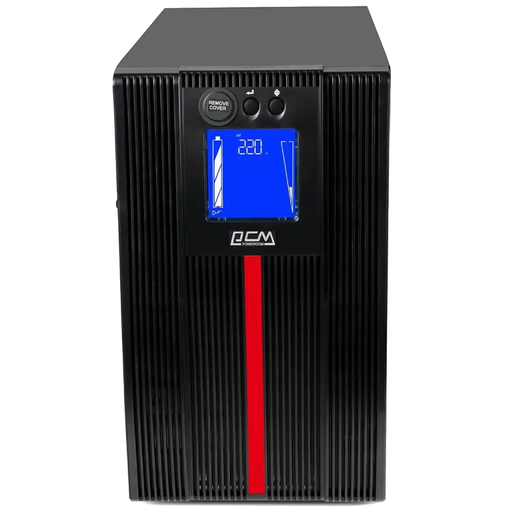 Powercom MAC3000 IEC LCD Джерело безперебійного живлення