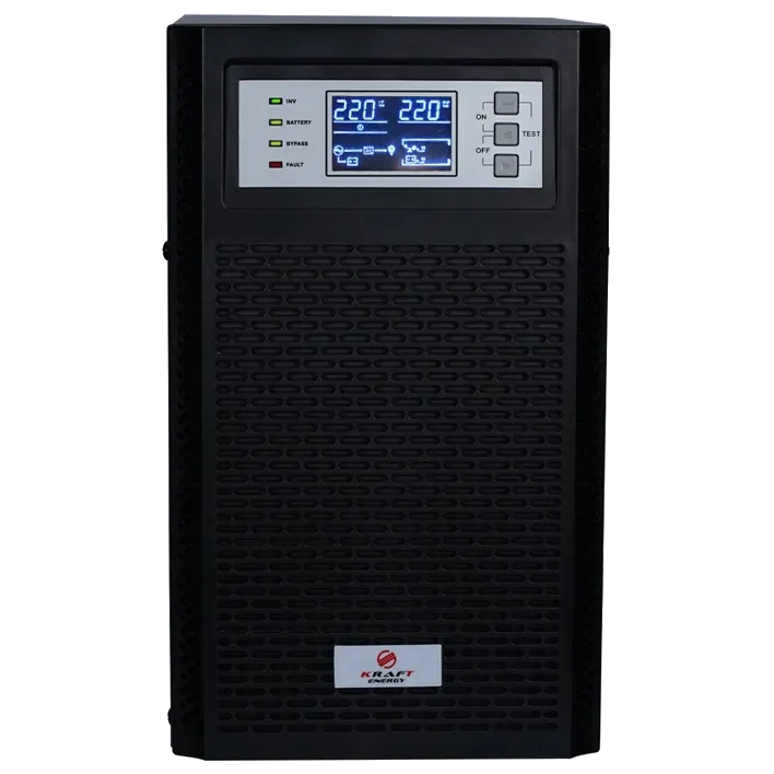 Kraft KRF-T3000VA/2400W(LCD) Pro Online Джерело безперебійного живлення
