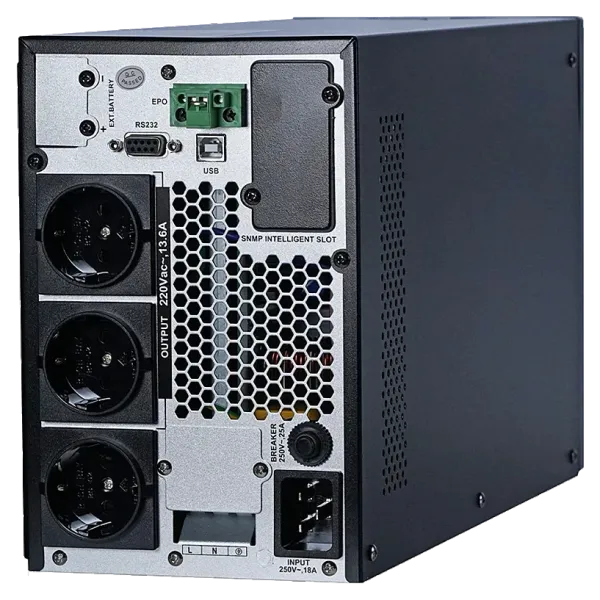 Kraft KRF-T3000VA/2400W(LCD) Pro Online Джерело безперебійного живлення