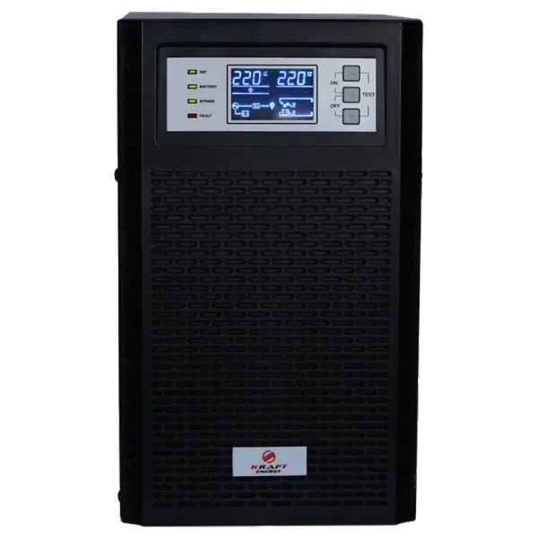 Kraft KRF-T3000VA/3KW(LCD)Ex Pro Online Джерело безперебійного живлення