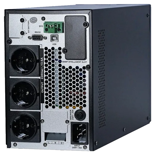 Kraft KRF-T3000VA/3KW(LCD)Ex Pro Online Джерело безперебійного живлення