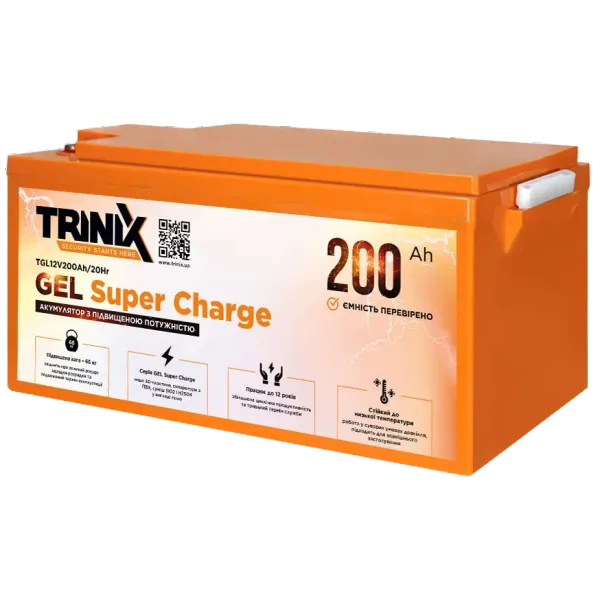 TRINIX 200 Ah 12V Акумуляторна батарея