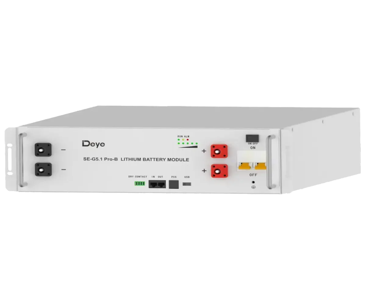Deye SE-G5.1 Pro-B 51.2В 100А•год 100А Літієва акумуляторна батарея