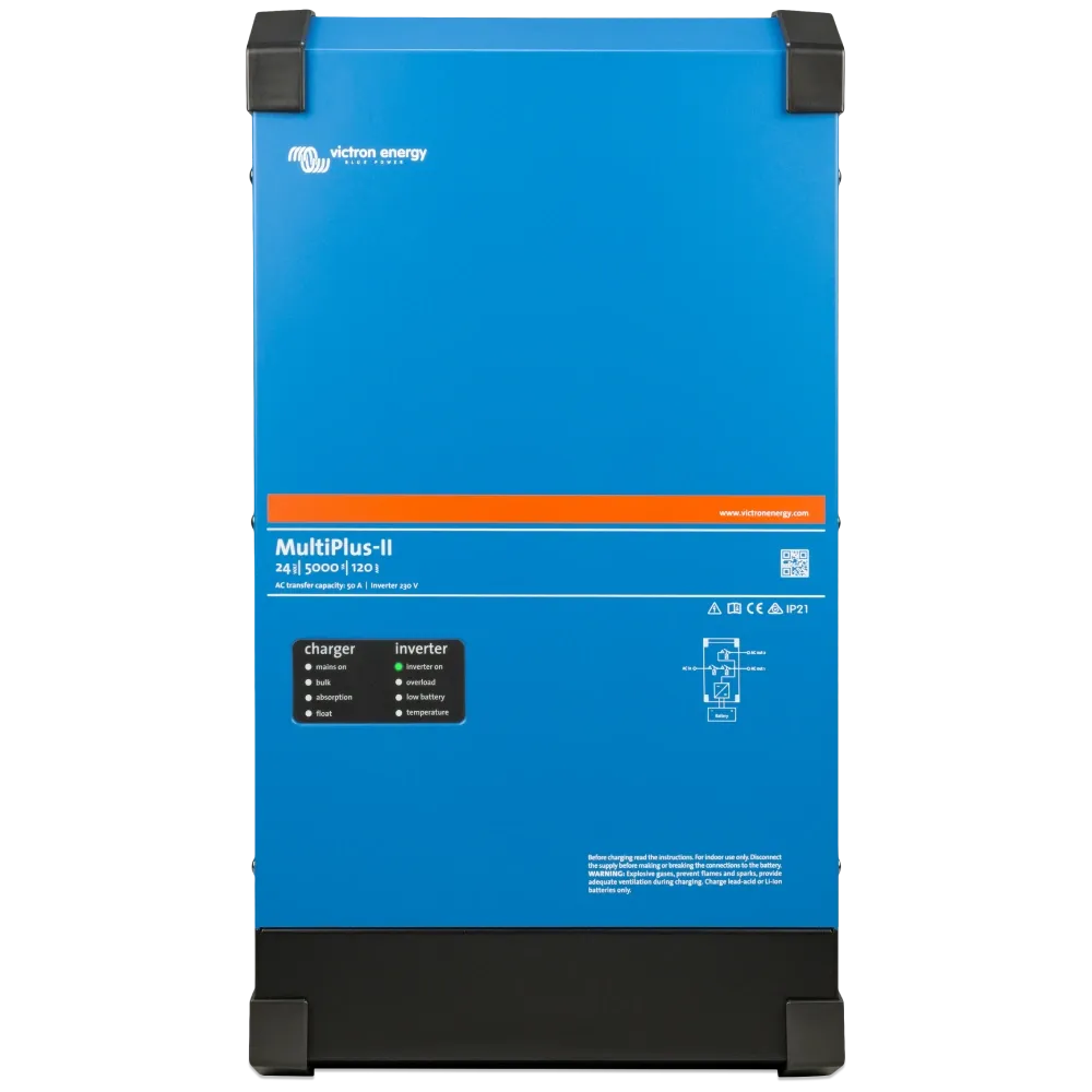 VictronEnergy MultiPlus-II 24/5000/120-50 однофазний чиста синусоїда Інвертор