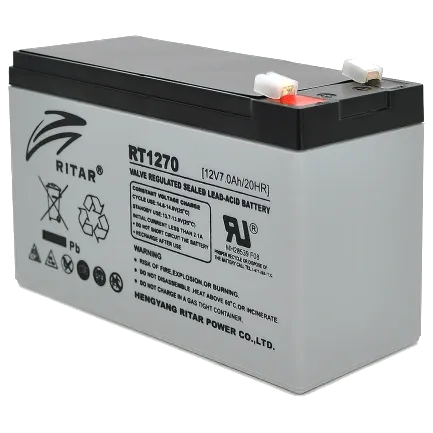 RITAR RT1270 7А•г 12В Свинцево-кислотна акумуляторна батарея
