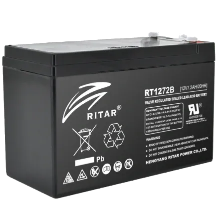 AGM RITAR RT1272B 12V 7.2Ah Аккумуляторная батарея