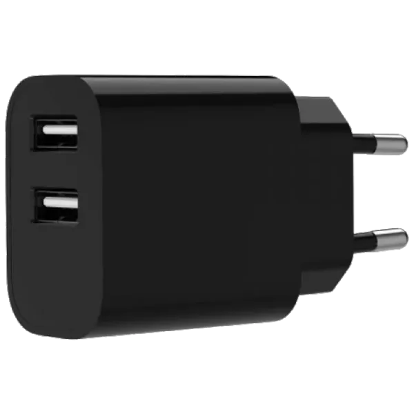 Gembird TA-UC-2A12-01-BK USB-A 5V/2.4A 12W Мережевий зарядний пристрій