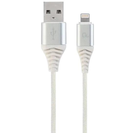 Cablexpert CC-USB2B-AMLM-1M-BW2 USB A - Lightning 1м Кабель