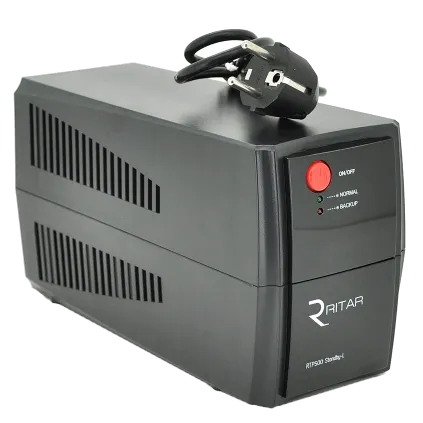Ritar RTP500 Standby-L 500ВA Джерело безперебійного живлення