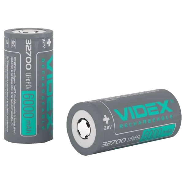 Videx LiFePO4 32700 6000mAh Аккумулятор