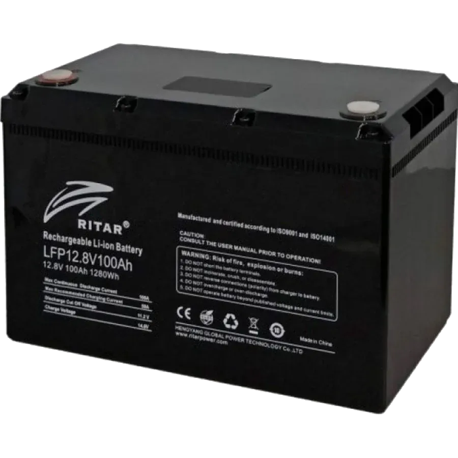 Ritar LFP12.8V100AHG24 Акумуляторна батарея
