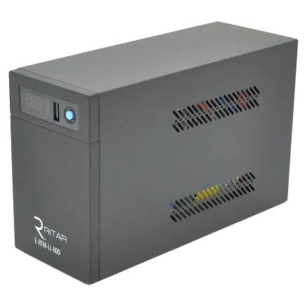 Ritar E-RTM-LI-800 480Вт Джерело безперебійного живлення