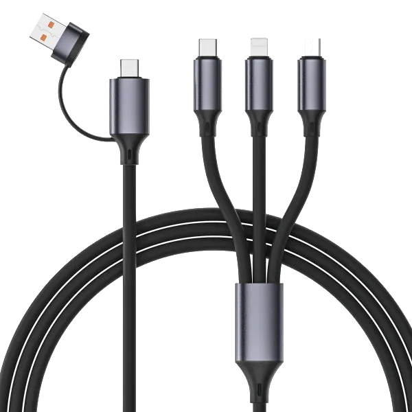 USB A/C-тато/Lightning/Micro/Type-C 1.5 м Кабель Cablexpert