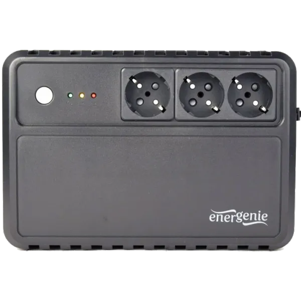 EnerGenie EG-UPS-3SDT600-01 600ВA апроксимована синусоїда Джерело безперебійного живлення