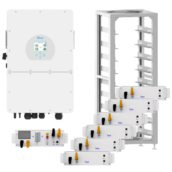 Deye SUN-15K-SG01HP3-EU-AM2 15кВт 30кВт•год Система безперебійного живлення трифазна