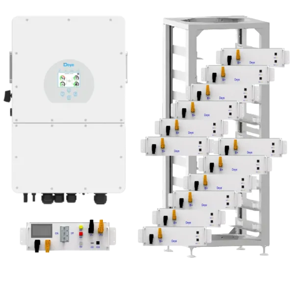 Deye SUN-15K-SG01HP3-EU-AM2 15кВт 60кВт•год Система безперебійного живлення трифазна