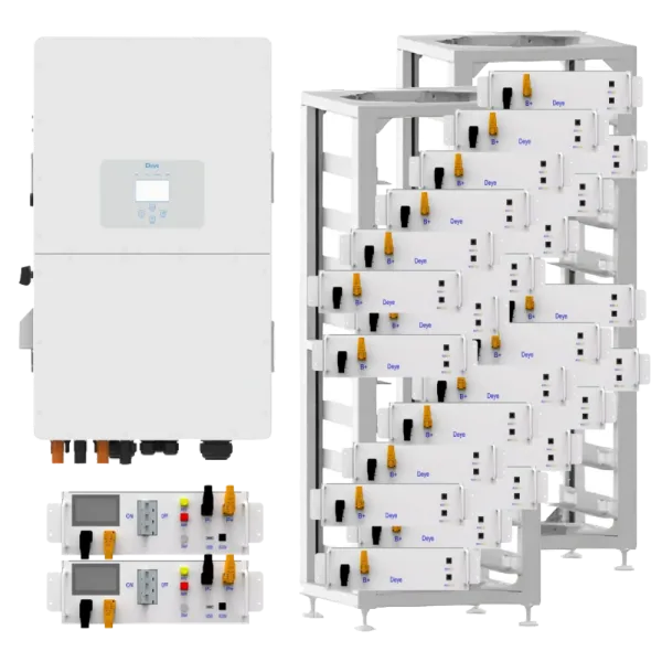 Deye SUN-50K-SG01HP3-EU-BM4 50кВт 120кВт•год Система безперебійного живлення трифазна