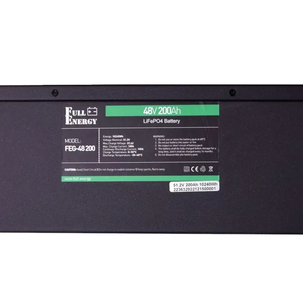Full Energy FEG-48200 48В 200А·год Літієва акумуляторна батарея