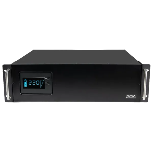 Powercom KIN-3000AP RM 2400 Вт Джерело безперебійного живлення