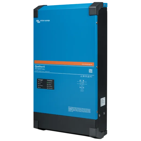 VictronEnergy Quattro-II 24/5000/120-50/50 однофазний чиста синусоїда Інвертор