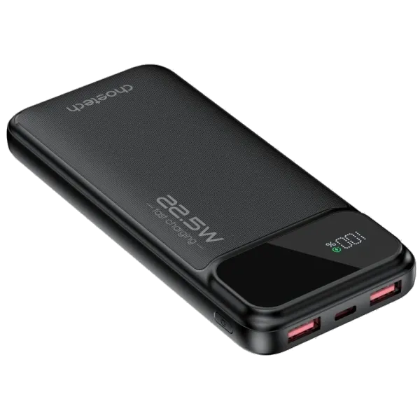 Choetech B728 10 000мА•г Black Повербанк