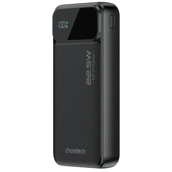 Choetech B729 20 000мА•г Black Повербанк