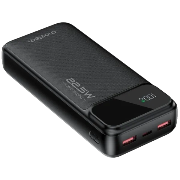 Choetech B729 20 000мА•г Black Повербанк